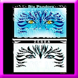 ProAiir Blu Pandora Stencil Eyes 3 ProAiir Blu Pandora Stencil Eyes