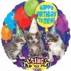 Dotsy's Entertainment Co. Birthday Anagram Balloons HAPPY DAY TO MEW 29" SING A TUNE Balloon