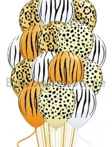 SKS 11" Safari Print Latex Balloon 5 SKS 11