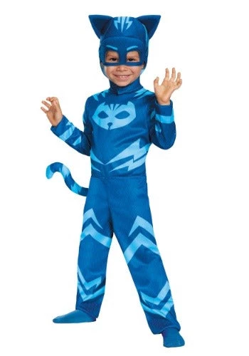 Disguise Kid's Halloween Costumes PJ MAsks Cat Boy Costume Size Child 3 Disguise Kid's Halloween Costumes PJ MAsks Cat Boy Costume Size Child