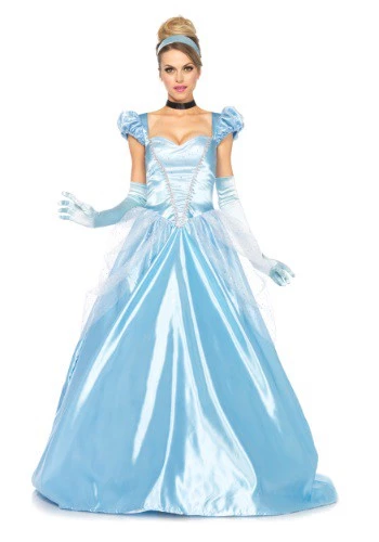 Leg Avenue Cinderella Princess Blue Costume Size Adult Medium 3 Leg Avenue Cinderella Princess Blue Costume Size Adult Medium