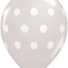SKS Clear Polka Dot 16" Latex Balloon 1 SKS Clear Polka Dot 16" Latex Balloon