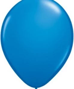 SKS 11" Dark Blue Latex Balloon