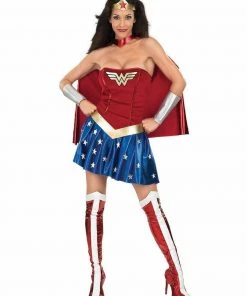 Rubies Rubie's Deluxe Adult Wonder Woman Costume Size Large