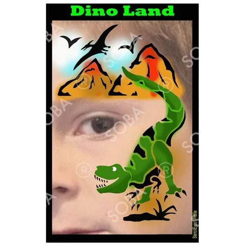 ProAiir Dino Land - Profile Stencil Profiles 3 ProAiir Dino Land - Profile Stencil Profiles