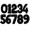 Anagram Number Balloons - Black 34 "