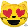 Dotsy's Entertainment Co. Cat Emoji Foil Balloon 22" Large Shape 1 Dotsy's Entertainment Co. Cat Emoji Foil Balloon 22" Large Shape