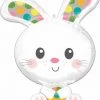 Anagram Balloons SPOTTED BUNNY 29" SHAPE Foil Balloon Easter Rabbit The Easter Collection 1 Anagram Balloons SPOTTED BUNNY 29" SHAPE Foil Balloon Easter Rabbit The Easter Collection
