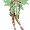 Dotsy's Entertainment Co. Green Fairy Halloween Costume Adult Medium Women's Costumes