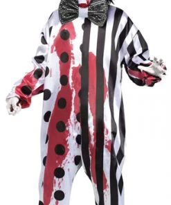 Dotsy's Entertainment Co. Men's Costumes BLEEDING KILLER CLOWN HALLOWEEN COSTUME