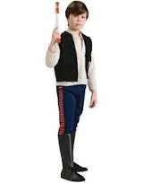 Dotsy's Entertainment Co. Rubie's Costume Star Wars Deluxe Han Solo Child's Halloween Costume Large