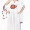 Dotsy's Entertainment Co. Paper Magic Hera Greek Roman Halloween Costume, White Toga, Adult Medium Women's Costumes 1 Dotsy's Entertainment Co. Paper Magic Hera Greek Roman Halloween Costume, White Toga, Adult Medium Women's Costumes