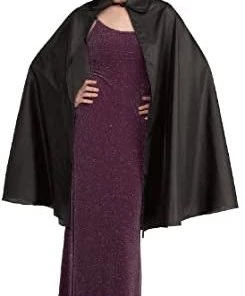 Dotsy's Entertainment Co. Rubies Costume Men’s Taffeta Cape Black Standard Adult