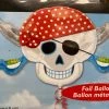 Dotsy's Entertainment Co. Super Shape Pirate Skull Balloon