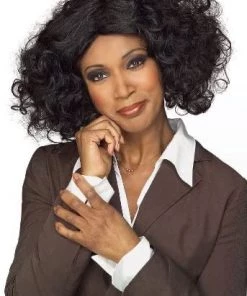 Dotsy's Entertainment Co. Rubies Costume Female Talk Show Host Hair Colour Black