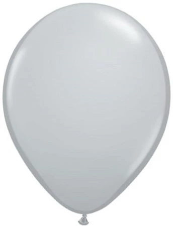 Dotsy's Entertainment Co. Grey 11” Latex Balloon 3 Dotsy's Entertainment Co. Grey 11” Latex Balloon