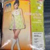 Dotsy's Entertainment Co. Appletini Mini Dress 60's 70's Adult Costume Women's Costumes