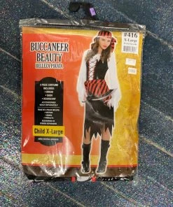 Dotsy's Entertainment Co. Buccaneer Pirate Costume Child XL Teen Size