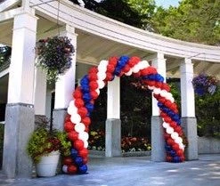 Dotsy's Entertainment Co. Balloon Decor Spiral Balloon Arch Priced Per Foot