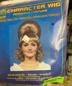 Dotsy's Entertainment Co. Brown Bouffant 60's Beehive Hair