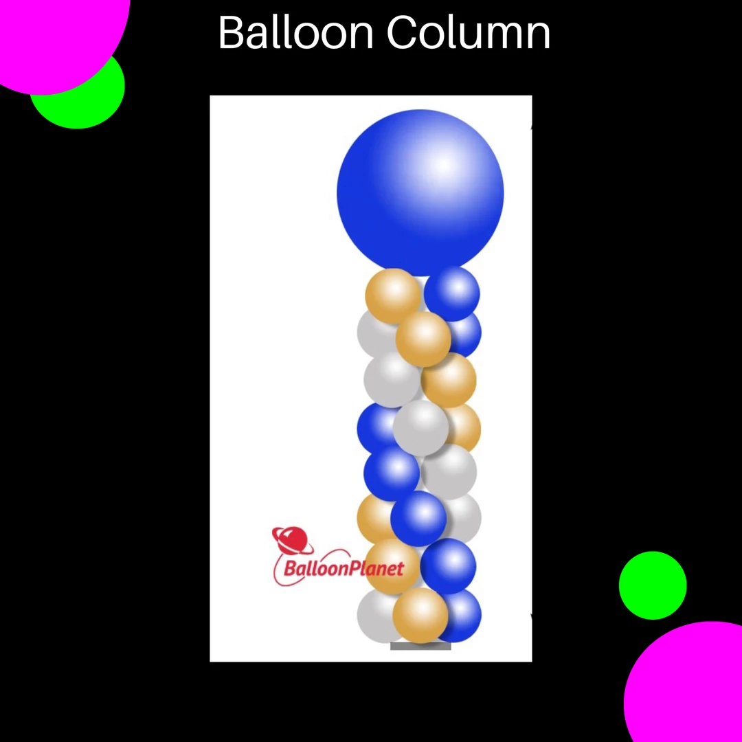 Dotsy's Entertainment Co. Balloon Column ($10 Per Foot ) 3 Dotsy's Entertainment Co. Balloon Column ($10 Per Foot )
