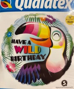 Sk 18” Have A Wild Birthday Toucan Balloon