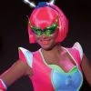 Dotsy's Entertainment Co. Rubies Costume Alien Raver Hair With LED Boppers