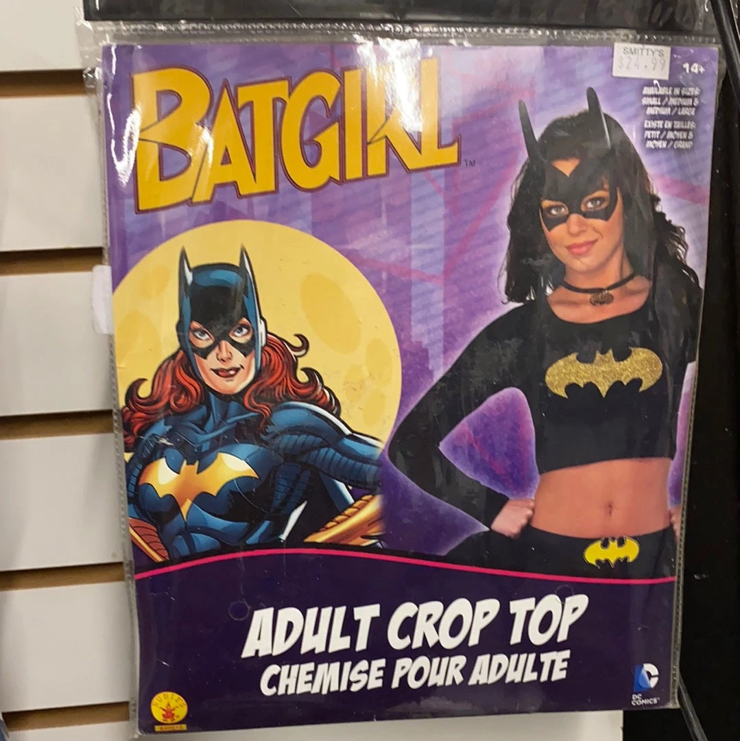 Dotsy's Entertainment Co. Batgirl Crop Top (adult) Superhero 3 Dotsy's Entertainment Co. Batgirl Crop Top (adult) Superhero