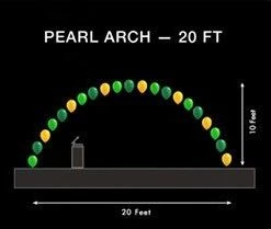 Dotsy's Entertainment Co. String Of Pearl Arch Balloon Decor