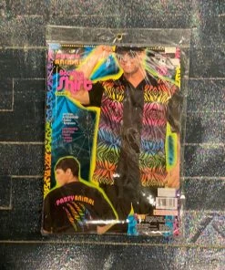 Dotsy's Entertainment Co. Men's Costumes 80's Costume Party Animal Bowling Shirt (adult)