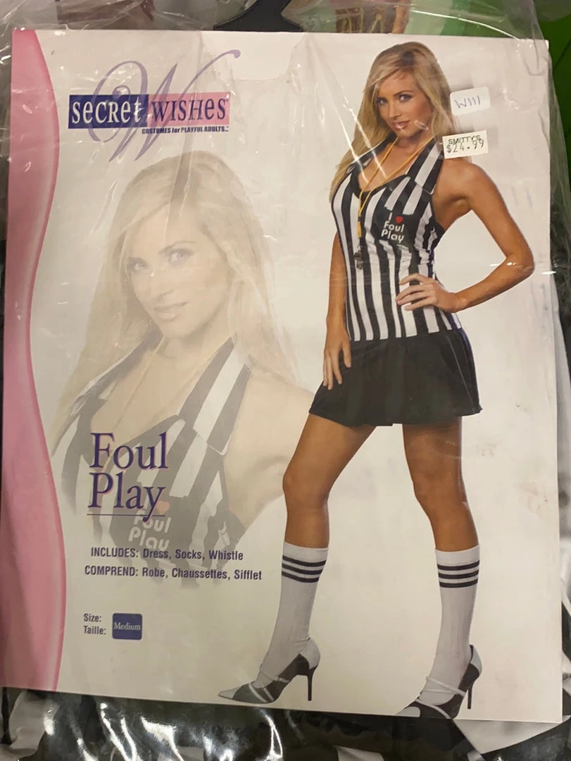 Dotsy's Entertainment Co. Foul Play (adult) Medium Sports Women's Costumes 3 Dotsy's Entertainment Co. Foul Play (adult) Medium Sports Women's Costumes