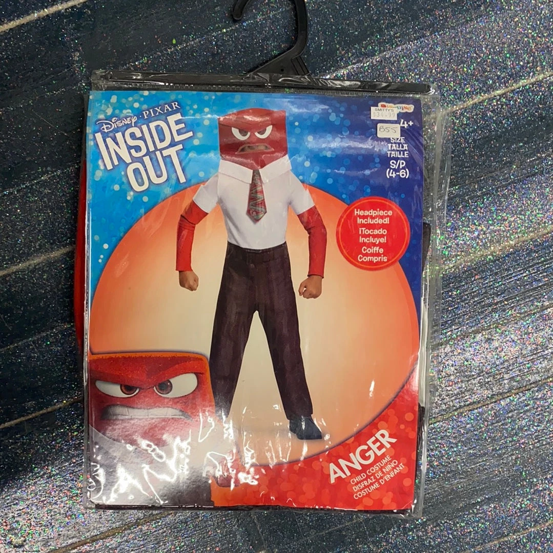 Dotsy's Entertainment Co. Kid's Halloween Costumes Anger From Inside Out (child) 3 Dotsy's Entertainment Co. Kid's Halloween Costumes Anger From Inside Out (child)