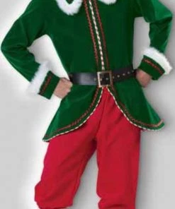 Dotsy's Entertainment Co. Christmas Elf Costume Adult Medium The Christmas Collection