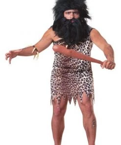 Dotsy's Entertainment Co. Caveman Adult Halloween Costume Standard Size Men's Costumes