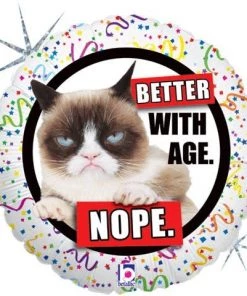 SKS Grumpy Cat 18” Balloon Birthday