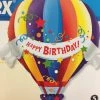 SKS 42” Happy Birthday Hot Air Balloon SuperShape Balloon