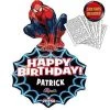 Dotsy's Entertainment Co. Spiderman Happy Birthday Balloon Foil Customize Superhero
