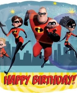 SKS Incredibles Birthday 18in Balloon