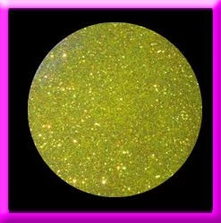 Amerikan Body Art Glitter - Iridescent Yellow Glitter Tattoos