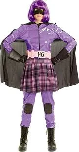 Dotsy's Entertainment Co. Kid's Halloween Costumes Paper Magic Women's Kick Ass Hit Girl Child's Halloween Costume Purple Large 3 Dotsy's Entertainment Co. Kid's Halloween Costumes Paper Magic Women's Kick Ass Hit Girl Child's Halloween Costume Purple Large