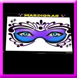 ProAiir Mardi Gras Stencil Eyes