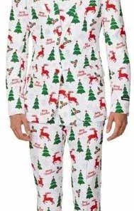 Opposuits SUITMEISTER Merry CHRISTMAS WHITE Men's Costumes