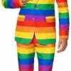 Men's Costumes Opposuits SUITMEISTER LARGE RAINBOW Mens Suit 1 Men's Costumes Opposuits SUITMEISTER LARGE RAINBOW Mens Suit