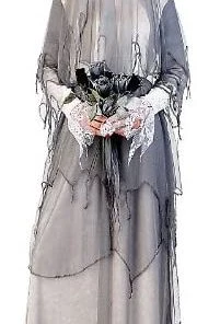 Dotsy's Entertainment Co. Paper Magic Lady Nighshade The Ghost Bride Adult Halloween Costume Size 12-14