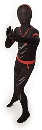 Dotsy's Entertainment Co. Morphsuits Kids Halloween Costume Ninja Large 4'-4'6" Kid's Halloween Costumes 3 Dotsy's Entertainment Co. Morphsuits Kids Halloween Costume Ninja Large 4'-4'6" Kid's Halloween Costumes