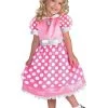 Disquise Pink Minnie Mouse Classic Tutu Costume Small 2T