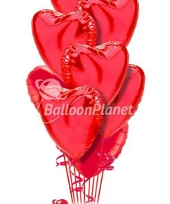 SKS 18" Red Heart Foil Balloon The Valentine's Day Collection