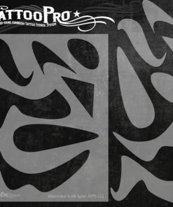 ProAiir Wiser's Tattoo Pro Stencils Wiser's Freestyle Tools Tattoo Pro Stencil