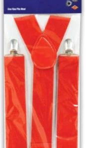 SKS Rainbow Striped Suspenders Halloween Costume Accessory The Christmas Collection