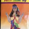 Dotsy's Entertainment Co. Women's Costumes 60's Groovy Hippie Ruffle Halter Top Tie Dye Costume Top